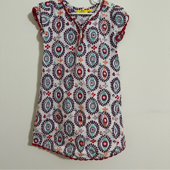 Roller Rabbit Other - Roller Rabbit Girls Size 6 White Dress With Colorful Design